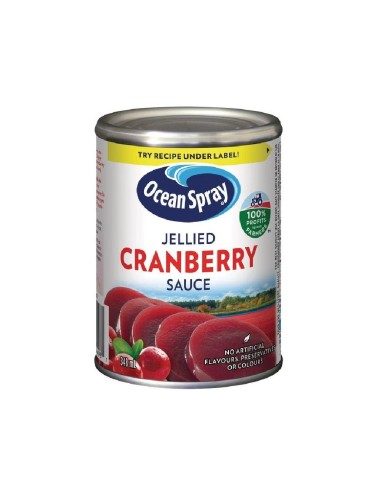 Salsa de arándanos en gelatina Ocean Spray, Canadá