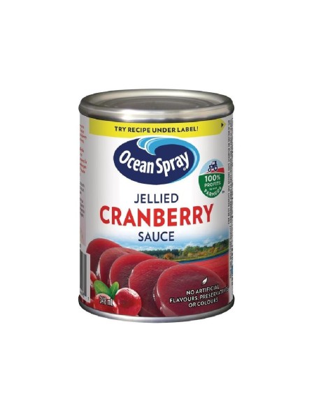 Salsa de arándanos en gelatina Ocean Spray, Canadá