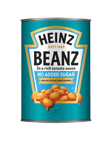 Heinz Beanz senza zuccheri aggiunti