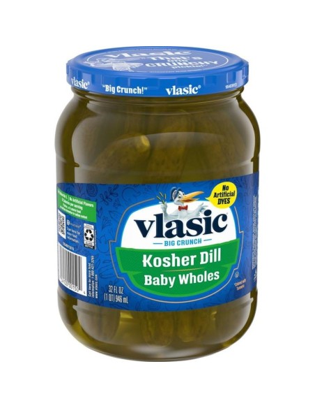 Vlasic Kosher Dill Baby Wholes 946ml