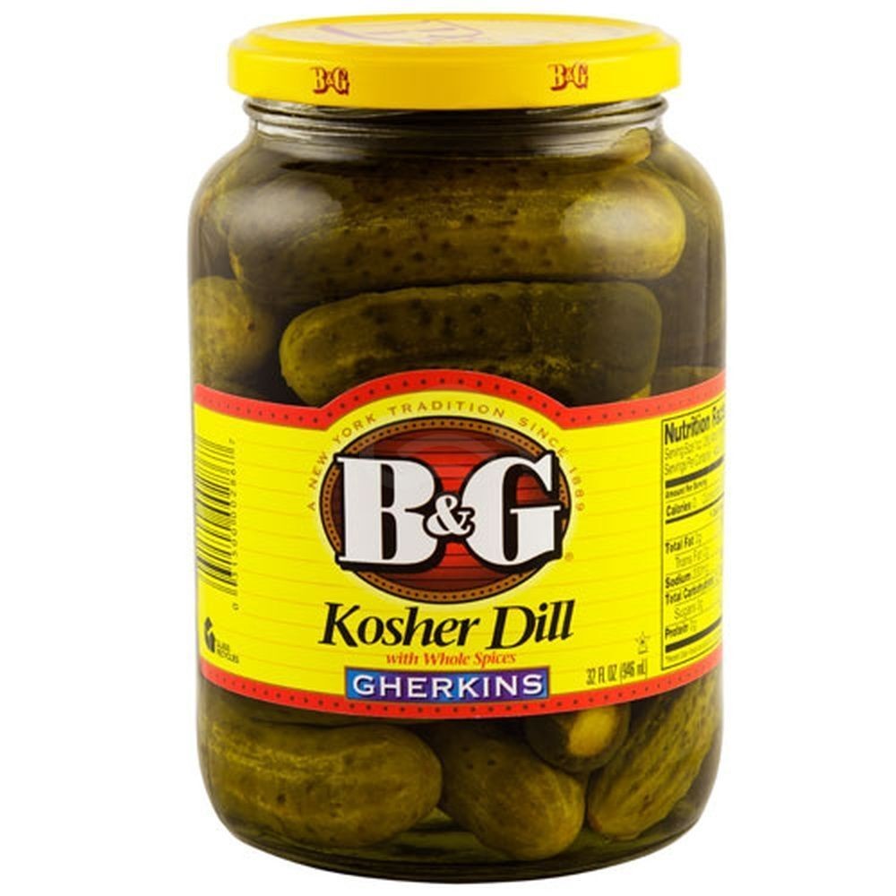 Pepinillos eneldo kosher B&G 946 ml