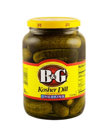 Pepinillos eneldo kosher B&G 946 ml