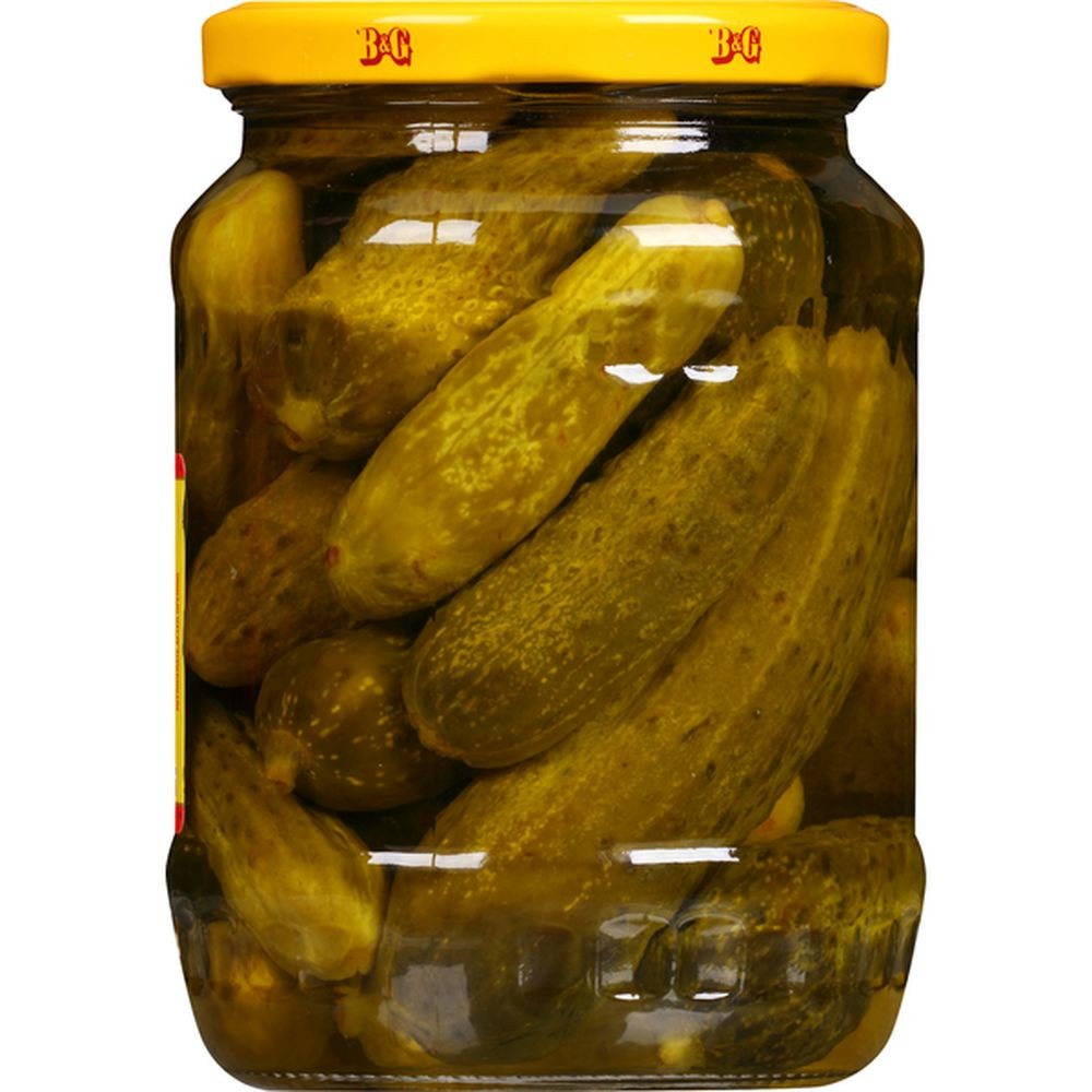 B&G Kosher Dill Gherkins 946ml