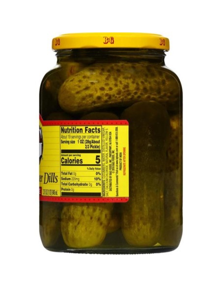 Eneldo entero kosher B&G 946 ml