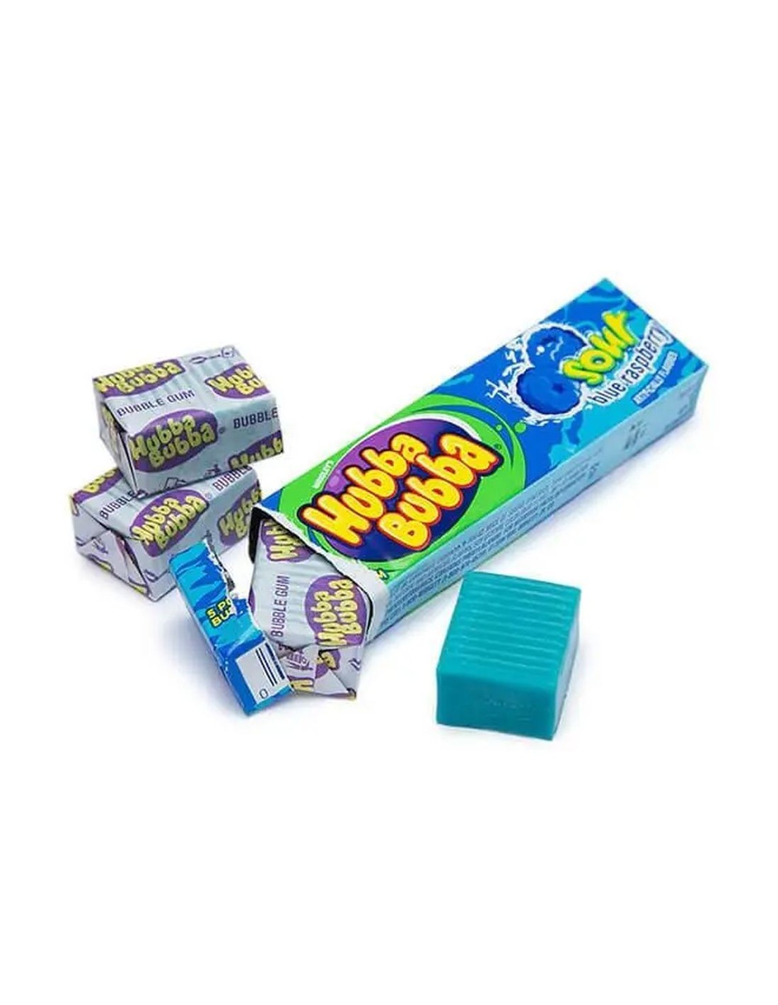 Chicle Hubba Bubba Max Sour Blue Raspberry – Frambuesa Azul Ácida | Pop ...