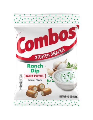 Dip ranchero de pretzel horneado Combos 178 g