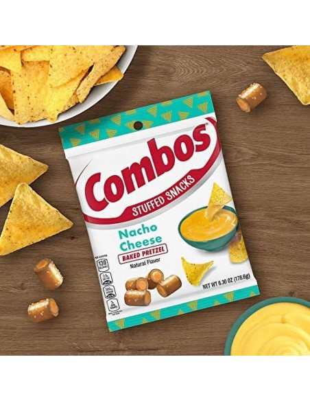 Combos Pretzel Horneado Nacho Queso 178g