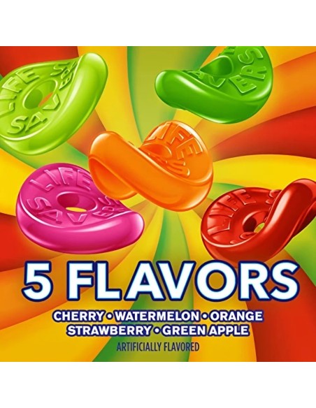 Gomitas Lifesavers de 5 sabores