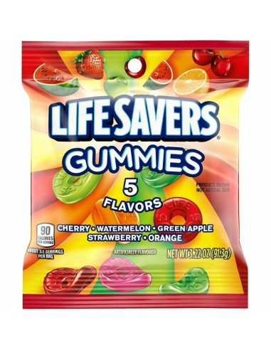 Gomitas Lifesavers de 5 sabores