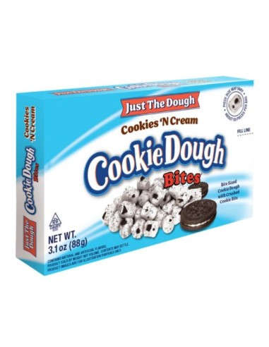 Bocconcini di pasta biscotto Just the Dough Cookies 'N Cream