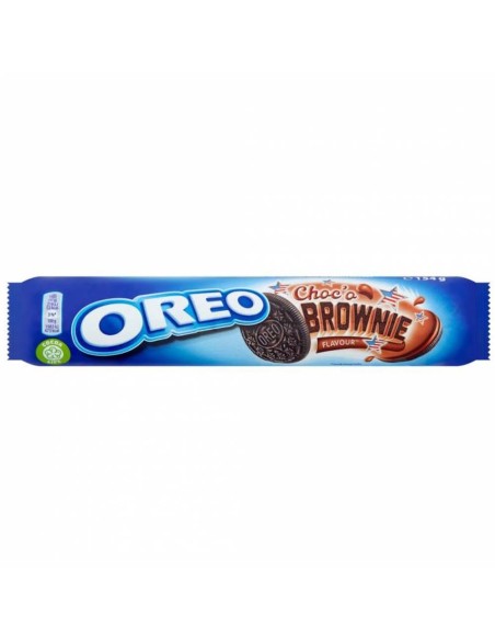 Brownie de chocolate con oreo