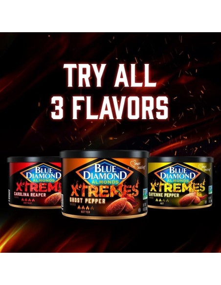 Almendras Blue Diamond Xtremes Carolina Reaper