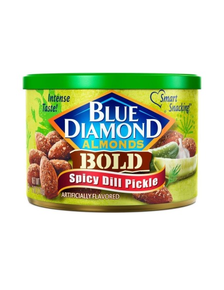 Mandorle Blue Diamond, sottaceti piccanti all'aneto