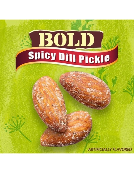 Mandorle Blue Diamond, sottaceti piccanti all'aneto