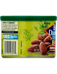 Mandorle Blue Diamond, sottaceti piccanti all'aneto 2