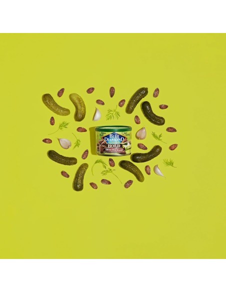 Mandorle Blue Diamond, sottaceti piccanti all'aneto