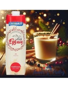 Luxlait Egg Nog 1L – Luxembourg Eggnog Vanilla & Rum | Pop's America 2