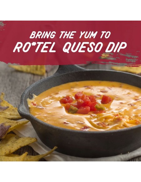 Tomates en cubos gruesos y chiles verdes Ro-Tel