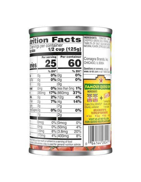 Ro-Tel Chunky Diced Tomatoes & Green Chilies