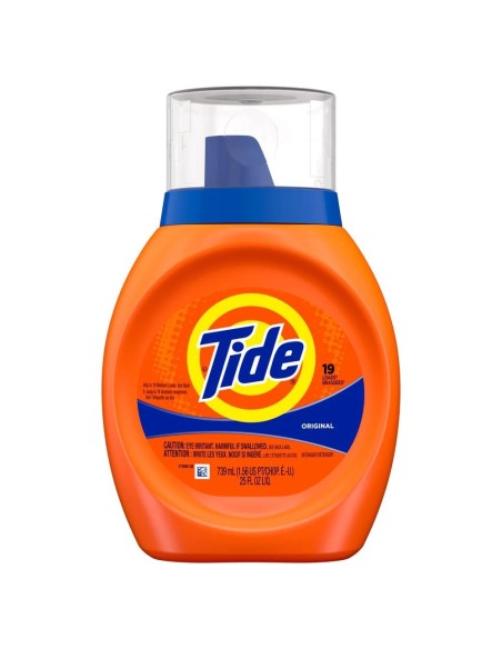 Detersivo liquido originale Tide 19 Carico