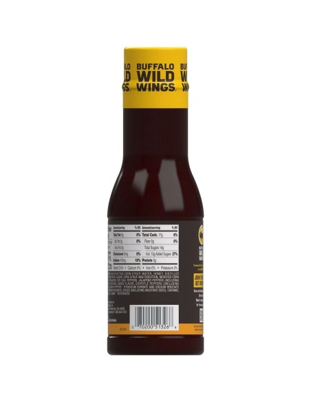 Alitas de búfalo salvajes con salsa barbacoa de miel