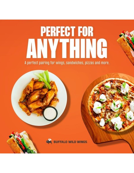 Alitas de búfalo salvajes con salsa barbacoa de miel