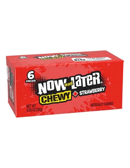 Now And Later Chewy Strawberry