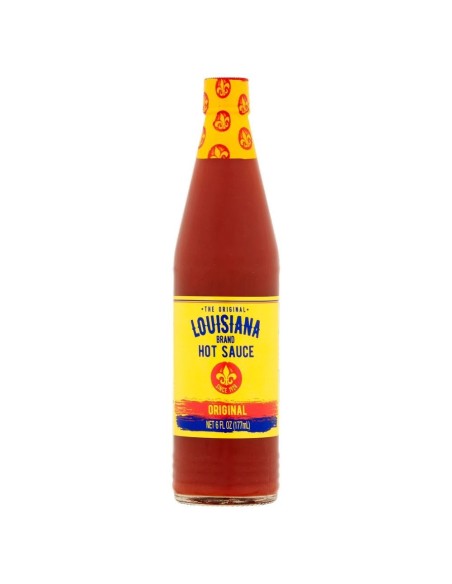 La salsa picante original de la marca Luisiana