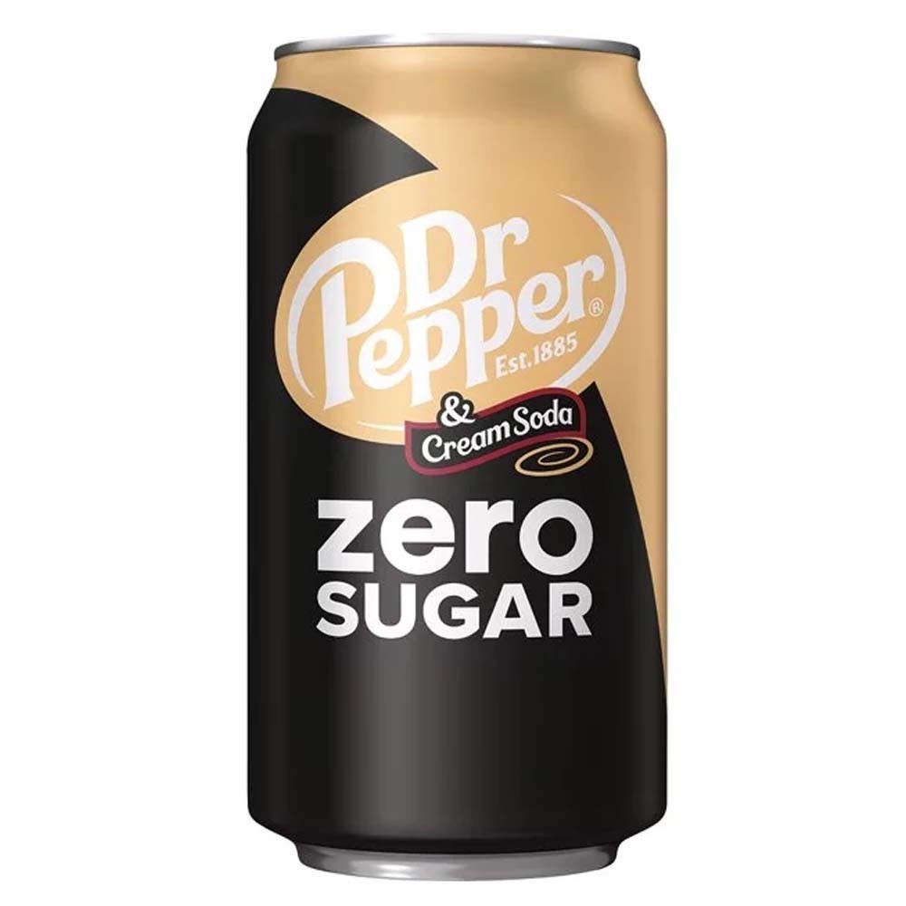 ГАЗ. Напиток Dr. Pepper Cream Soda Zero 0,355 литра США. Газированный напиток Dr Pepper Cream Soda, 355 мл. Dr.Pepper Cream Soda Zero 355ml. Доктор Пеппер Cream Soda.
