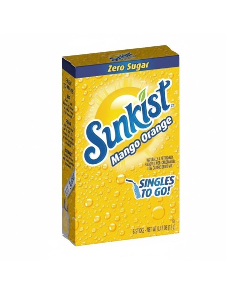 Los sencillos de Sunkist se vuelven naranja mango