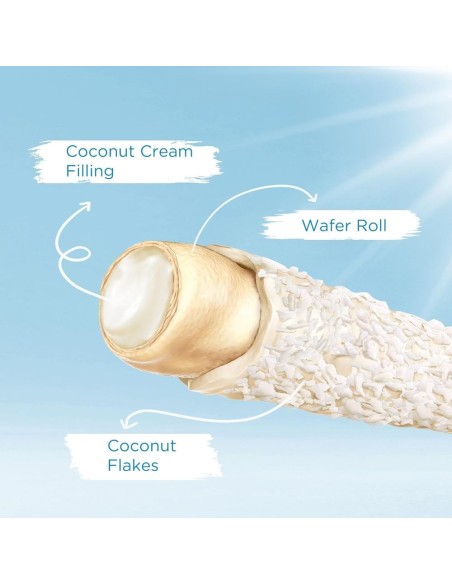 Come a casa Snack Break Wafer Roll Coconut