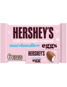 Uova di cioccolato al latte e marshmallow Hershey's, confezione da 6 2
