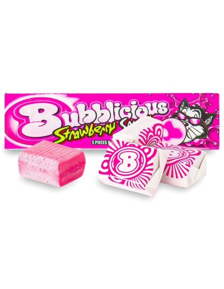 Spruzzo di fragole frizzante