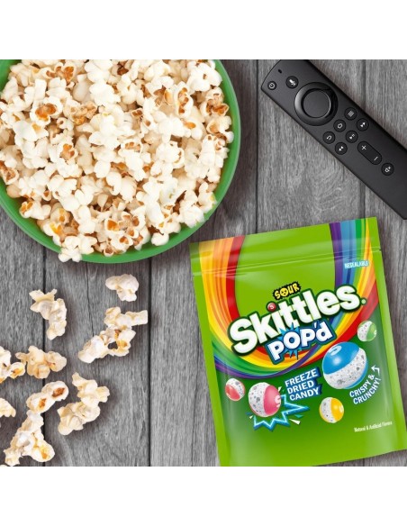 Caramelle liofilizzate Skittles POP'd Sour