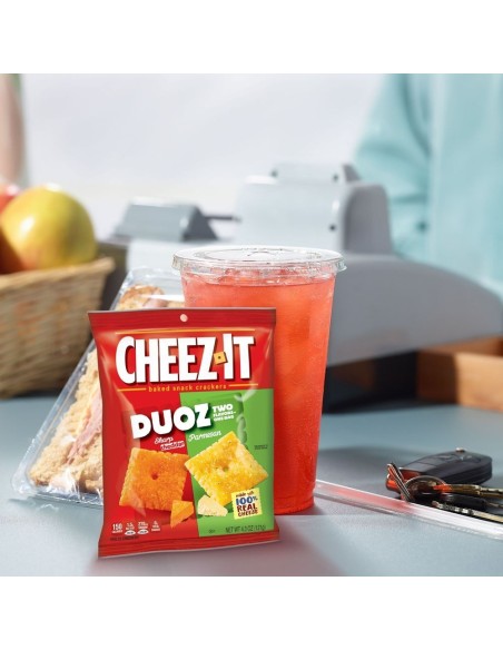 Cheez-It Duoz Cheddar piccante e parmigiano