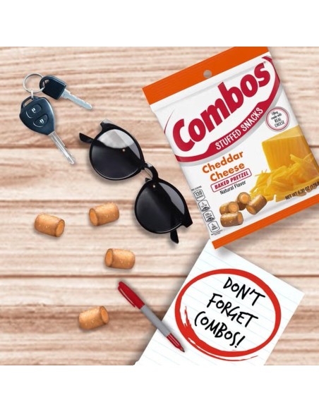 Combos Baked Pretzel Cheddar Cheese 179g