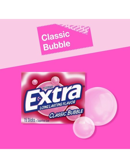 Extra Gum Classic Bubble