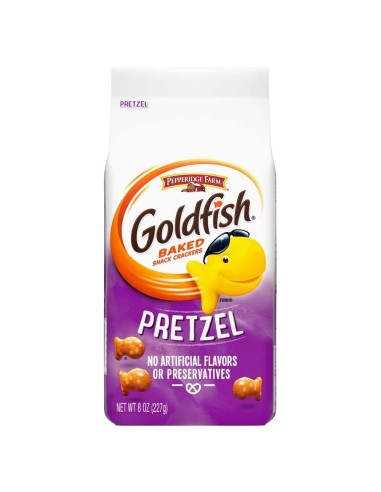 Crackers Goldfish Pretzel