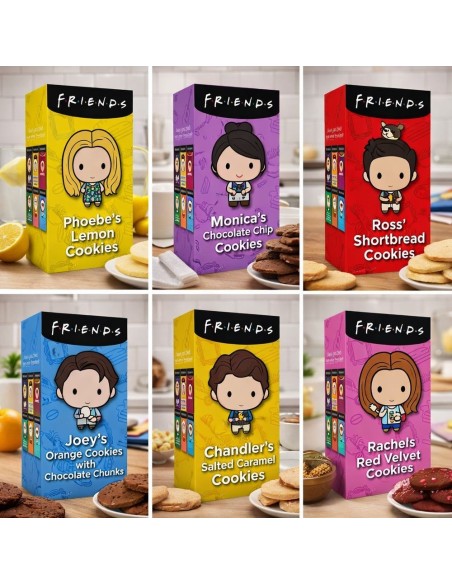 Friends Cookies Ross' Shortbread