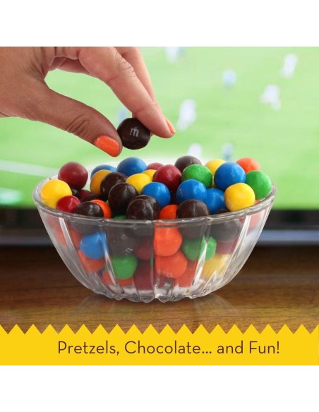 Pretzel de M&M's para compartir