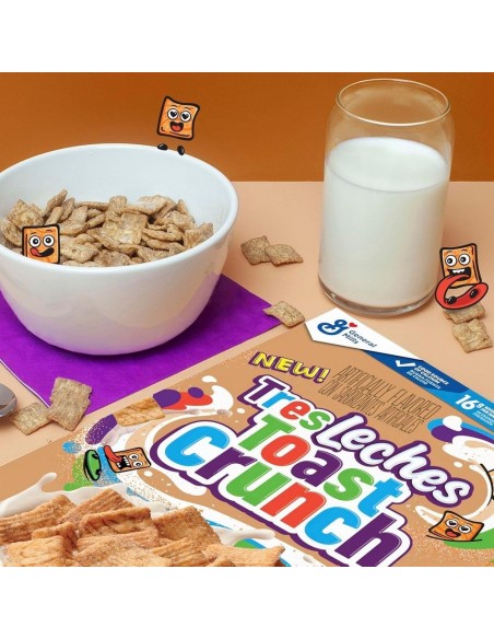 Tostada crujiente de tres leches