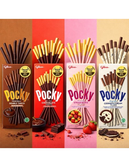 Chocolate Glico Pocky - Pop's America