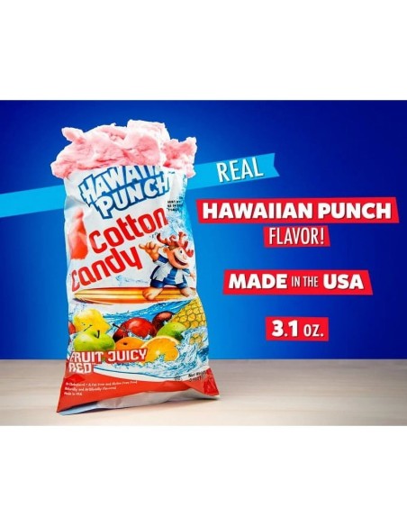 Hawaiian Punch Cotton Candy Fruit Juicy Red