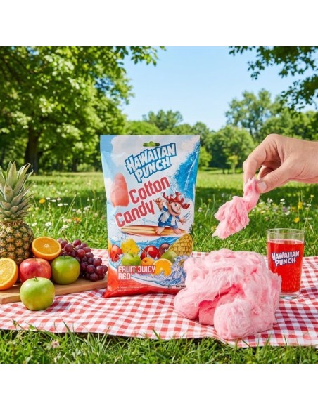 Hawaiian Punch Cotton Candy Fruit Juicy Red