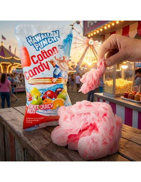 Hawaiian Punch Cotton Candy Fruit Juicy Red