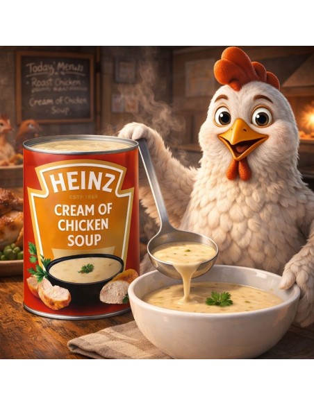 Sopa crema de pollo Heinz