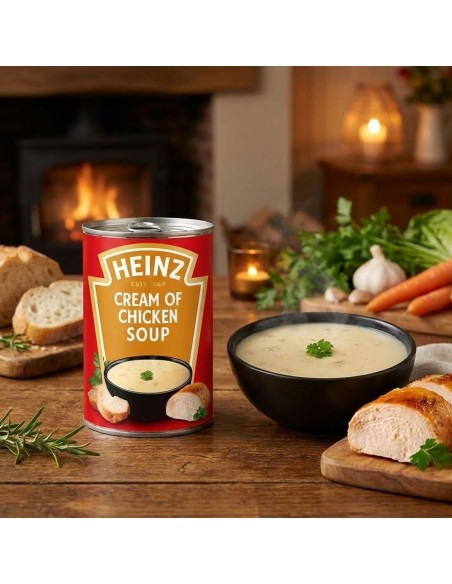 Sopa crema de pollo Heinz